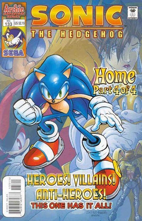 Sonic the Hedgehog #133 cover