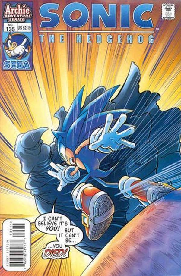 Sonic the Hedgehog #135 cover