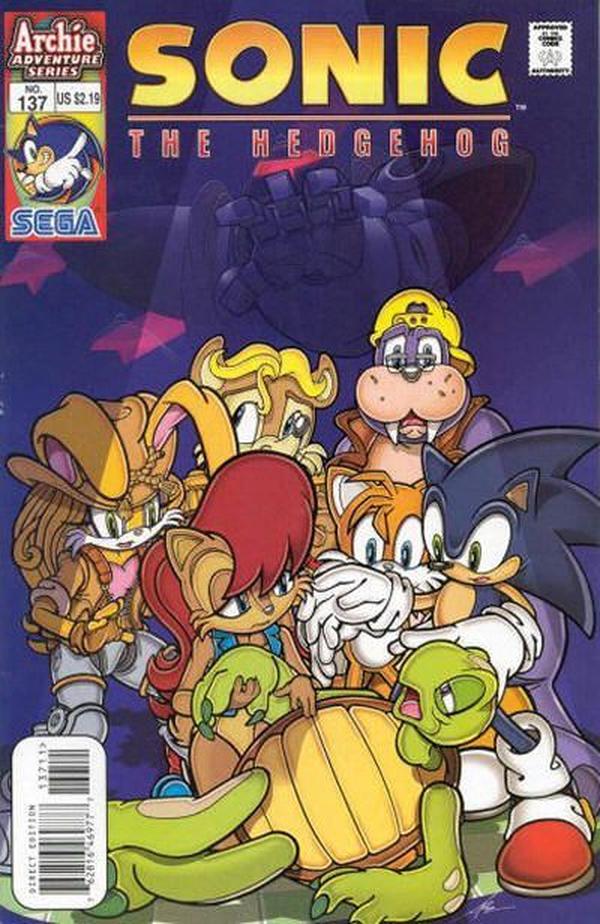 Sonic the Hedgehog #137 cover