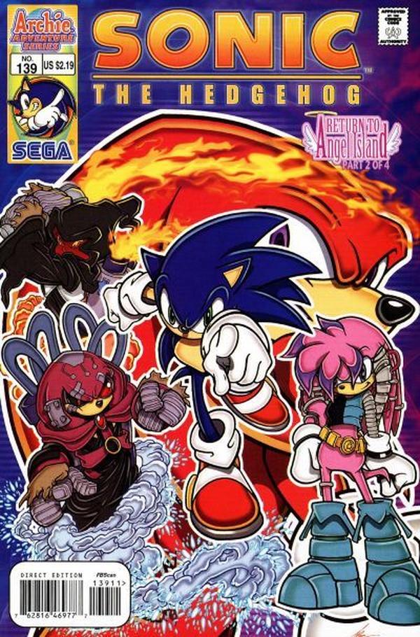 Sonic the Hedgehog #139 cover