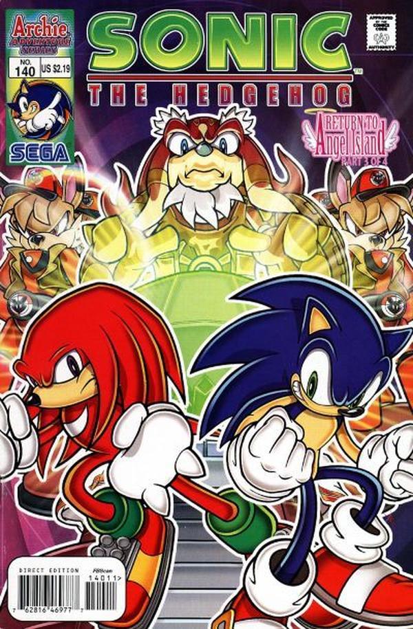Sonic the Hedgehog #140 cover