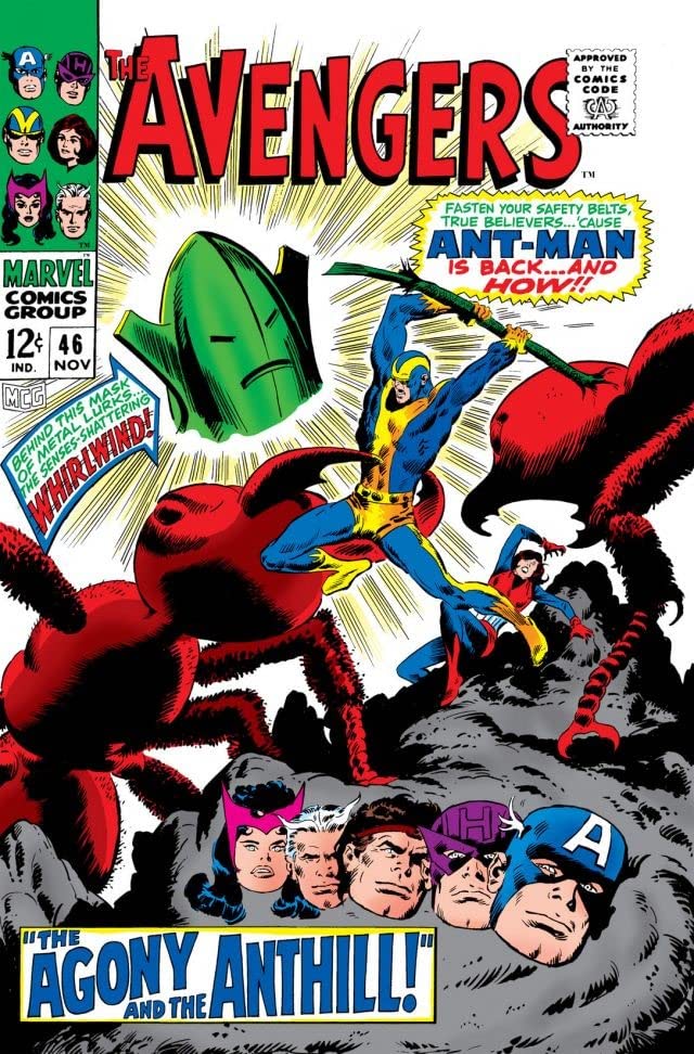 The Avengers #46 cover