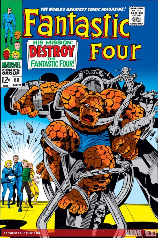 Fantastic Four #68 cover