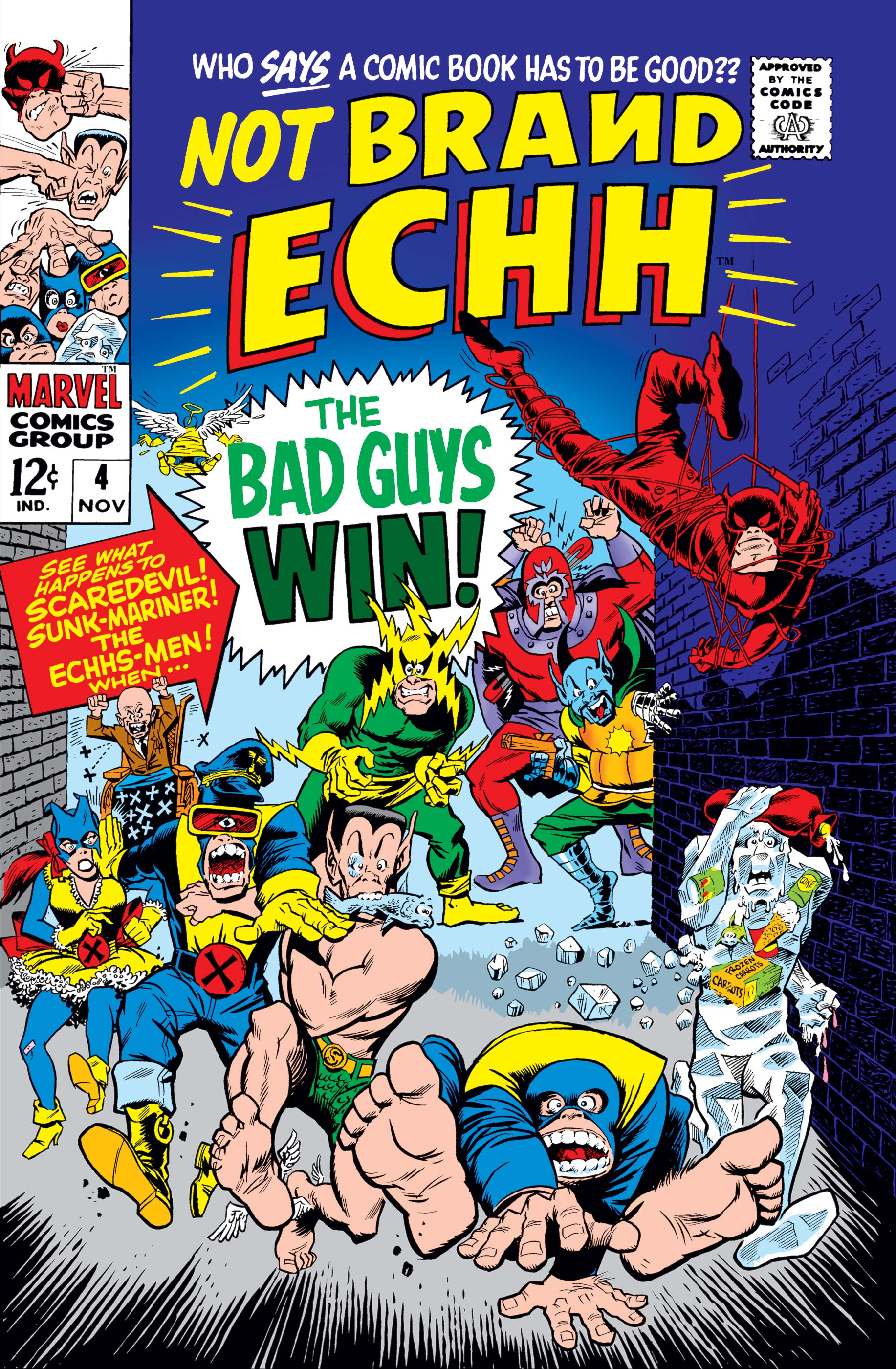 Not Brand Echh #4 cover