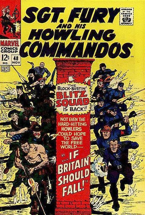 Sgt. Fury #48 cover