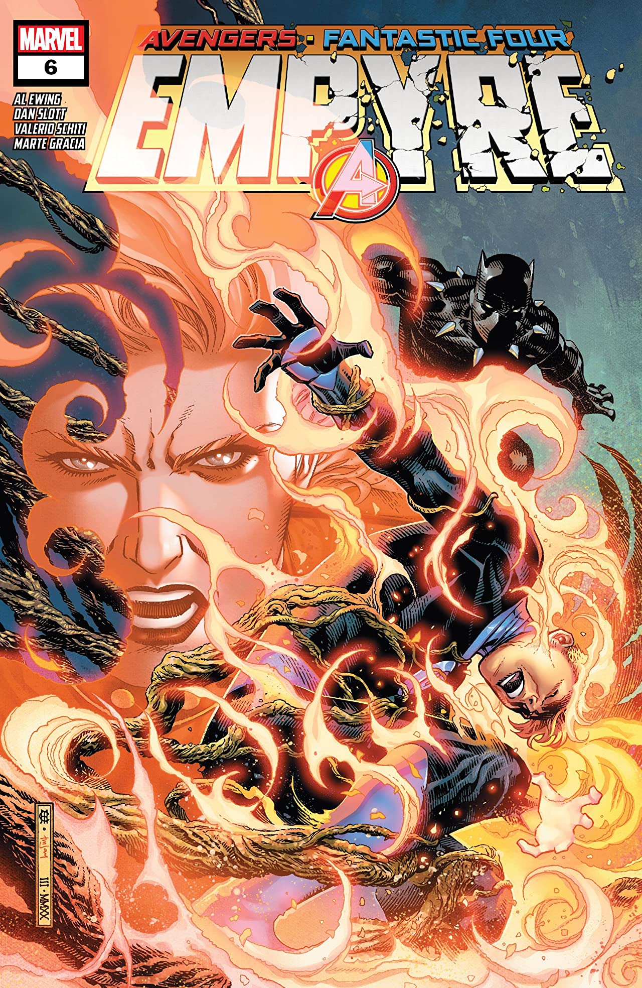 Empyre #6 cover