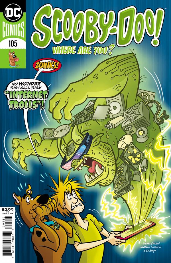 Scooby-Doo, Where Are You? #105 cover