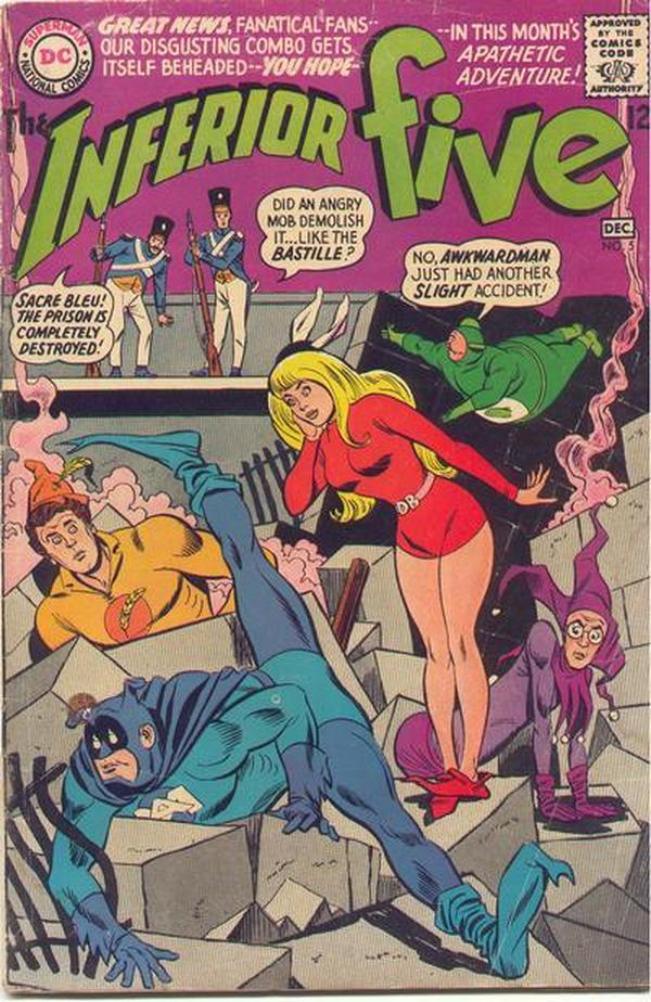 The Inferior Five #5 cover