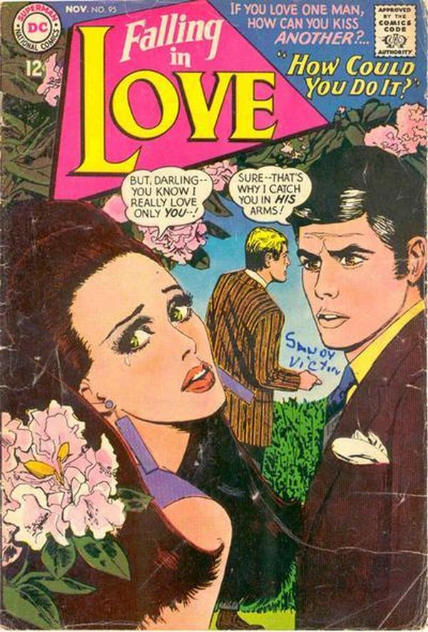 Falling in Love #95 cover