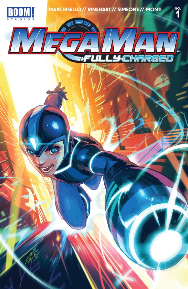 Mega Man: Fully Charged #1 cover