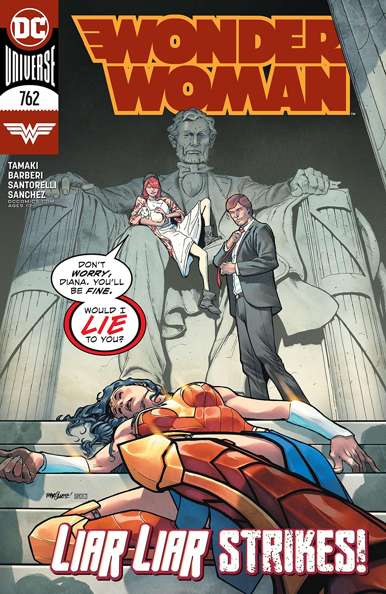 Wonder Woman #762 cover