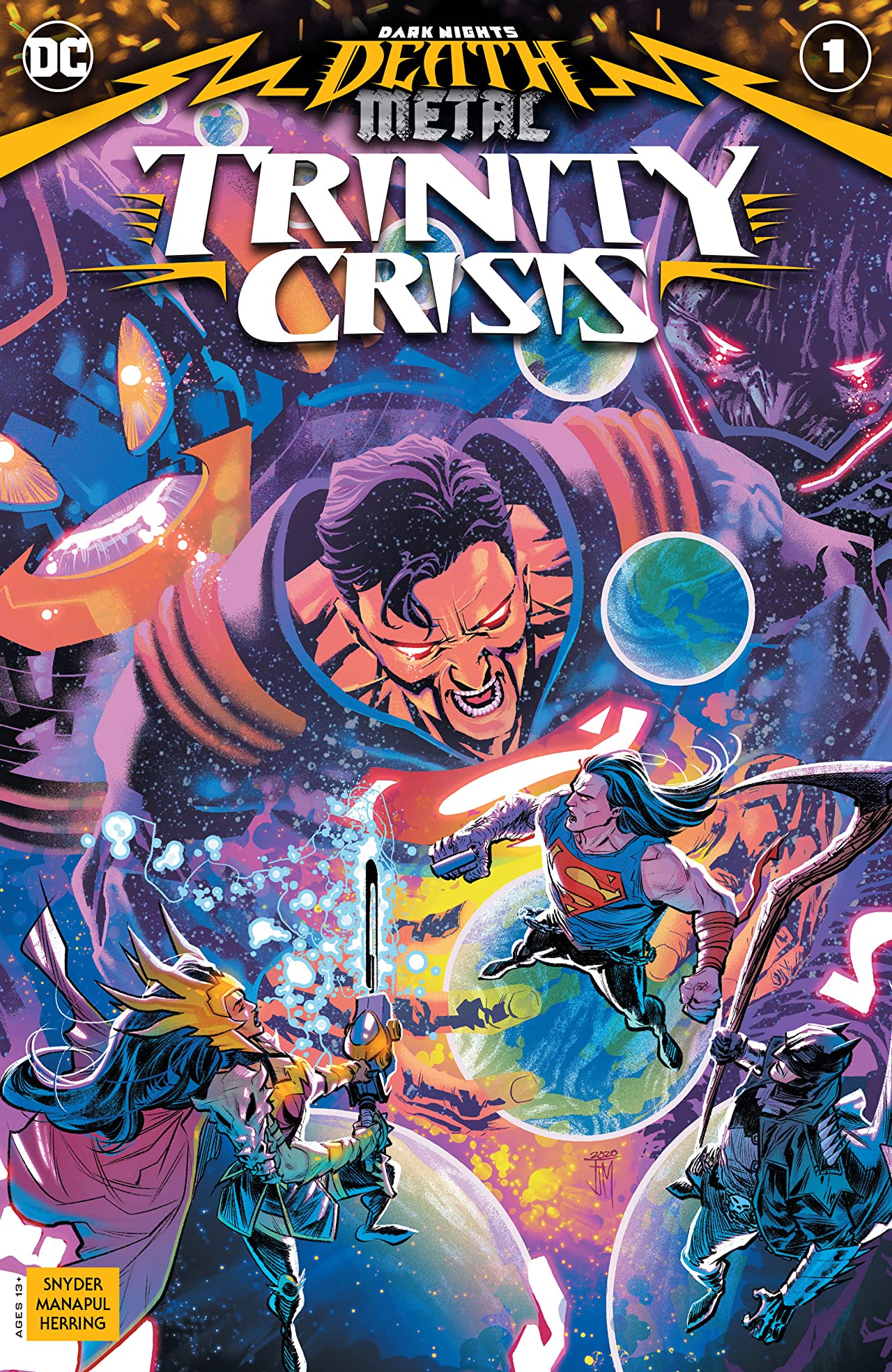 Dark Nights: Death Metal Trinity Crisis #1 cover