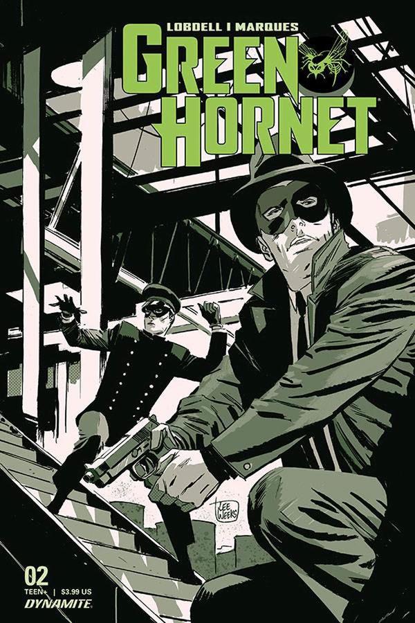 Green Hornet #2 cover