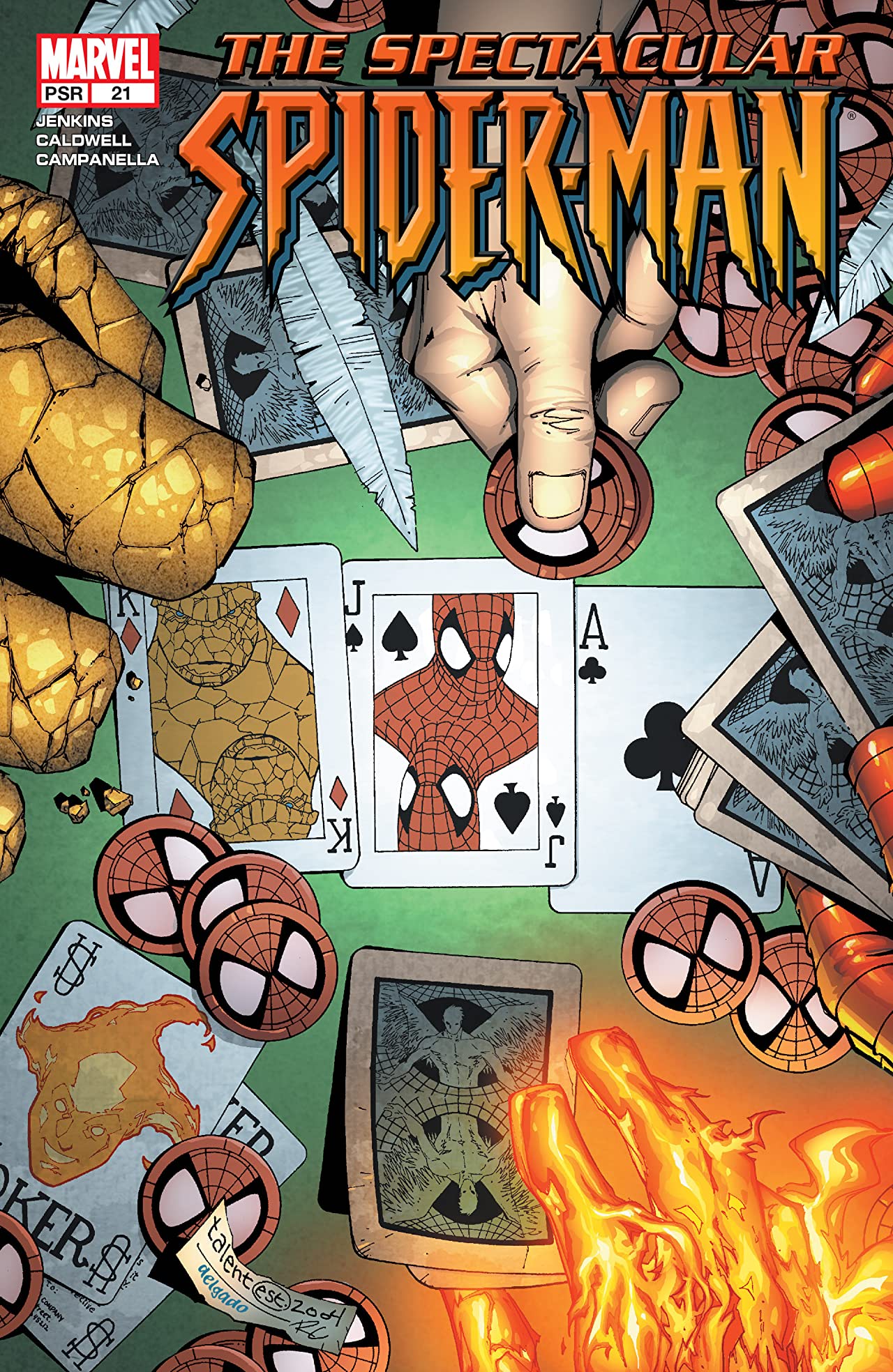 Spectacular Spider-Man #21 cover