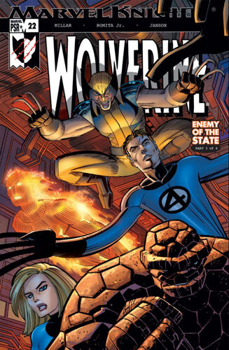 Wolverine #22 cover