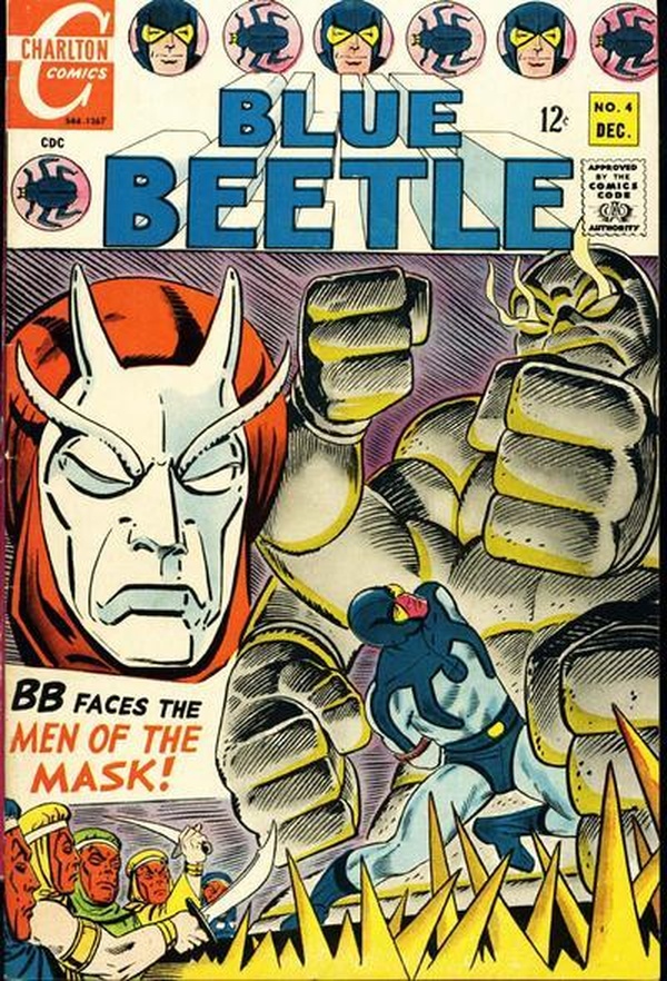 Blue Beetle #4 cover