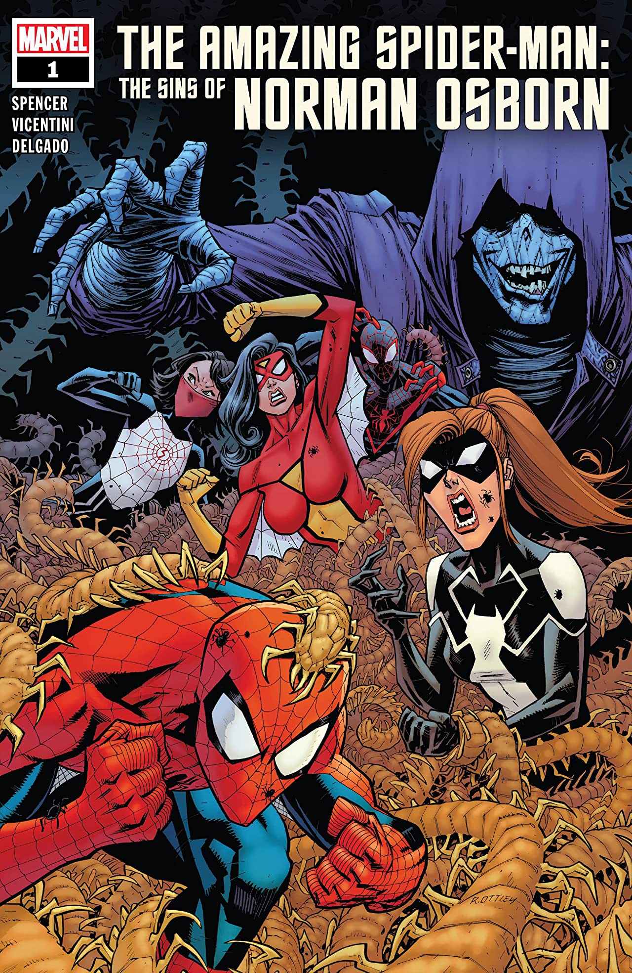 Amazing Spider-Man: The Sins of Norman Osborn #1 cover
