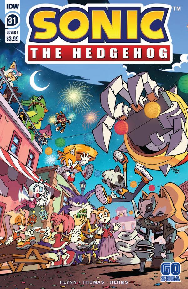 Sonic the Hedgehog #31 cover