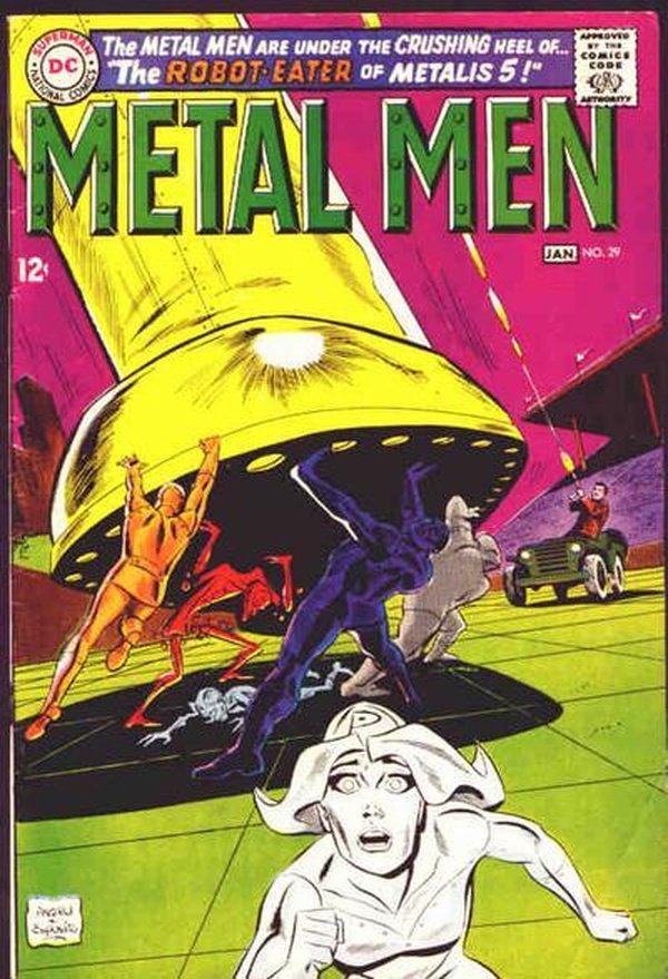 Metal Men #29 cover