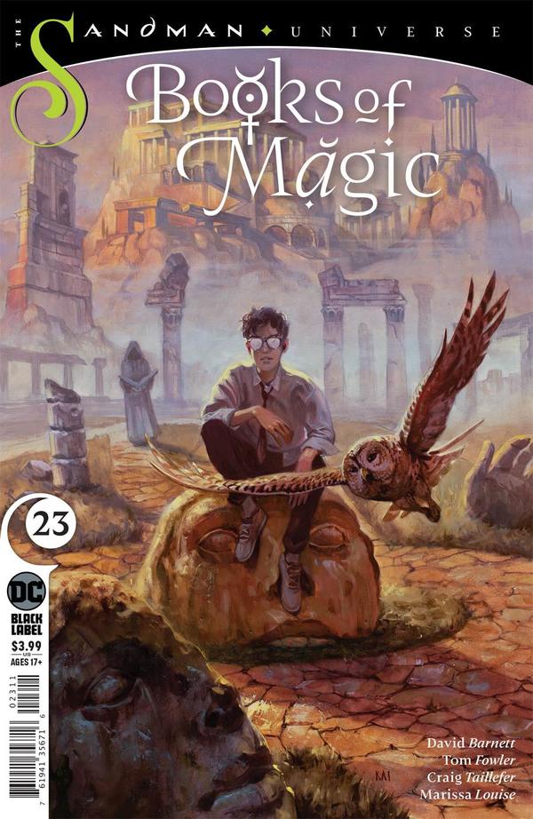 Books of Magic #23 cover