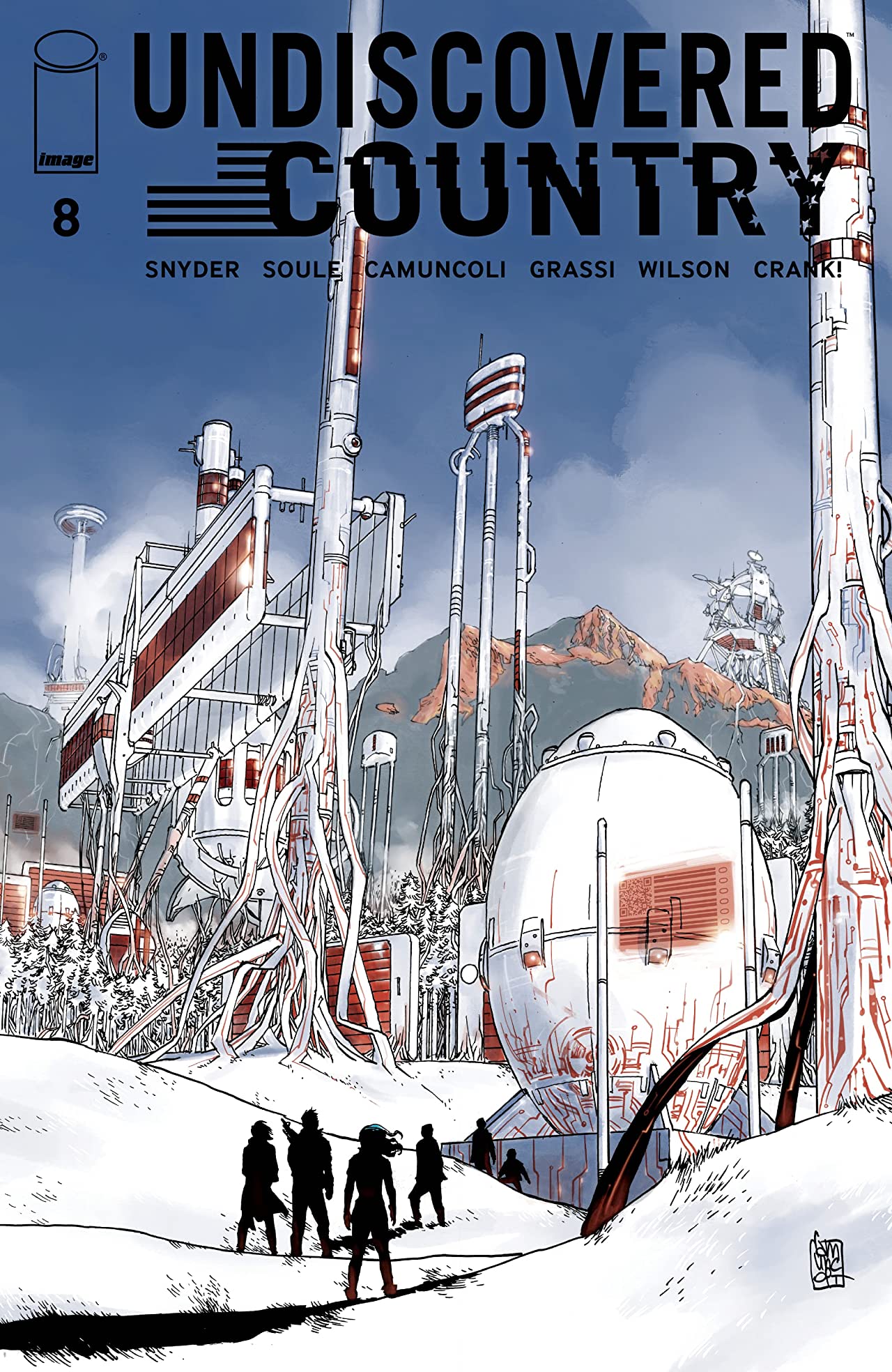 Undiscovered Country #8 cover