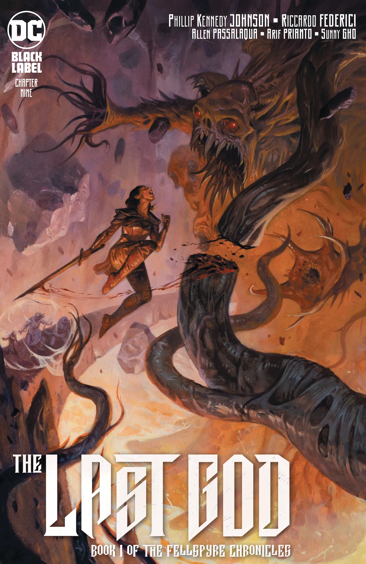 The Last God #9 cover