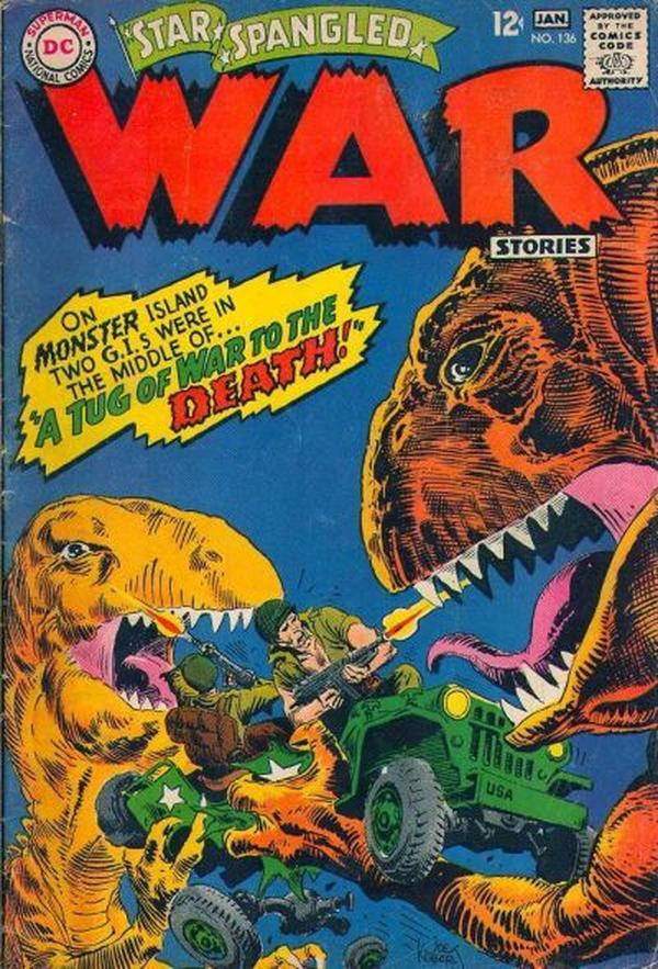 Star Spangled War Stories #136 cover