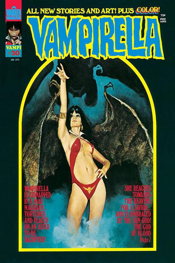 Vampirella #30 (1974), Facsimile Edition #[nn] cover