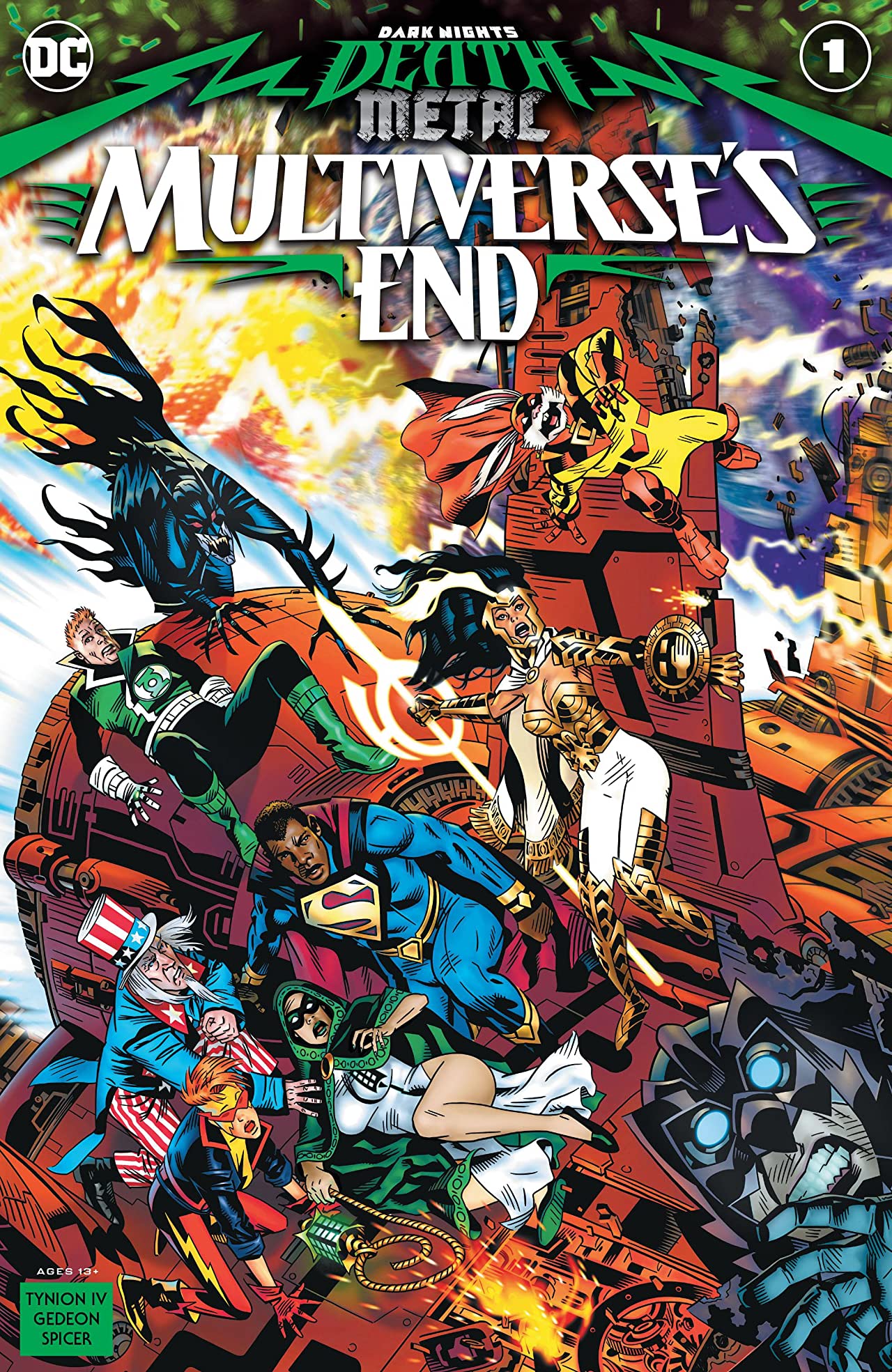 Dark Nights: Death Metal Multiverse's End #1 cover