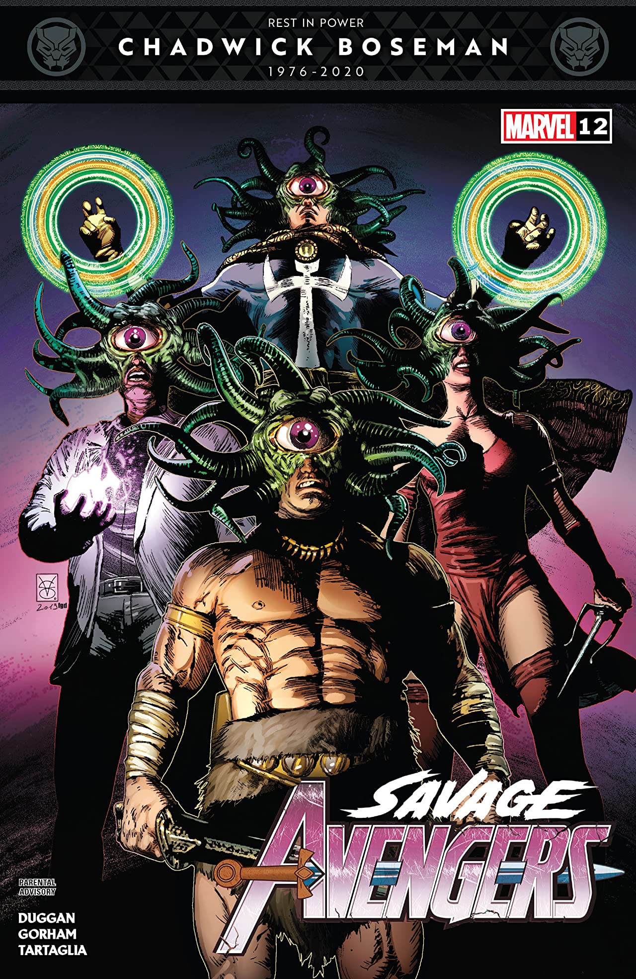 Savage Avengers #12 cover