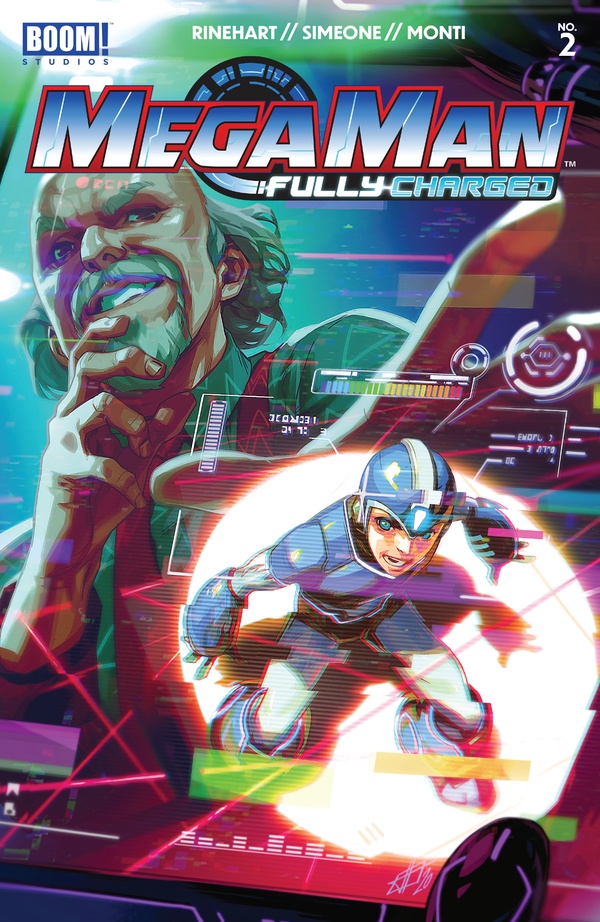 Mega Man: Fully Charged #2 cover