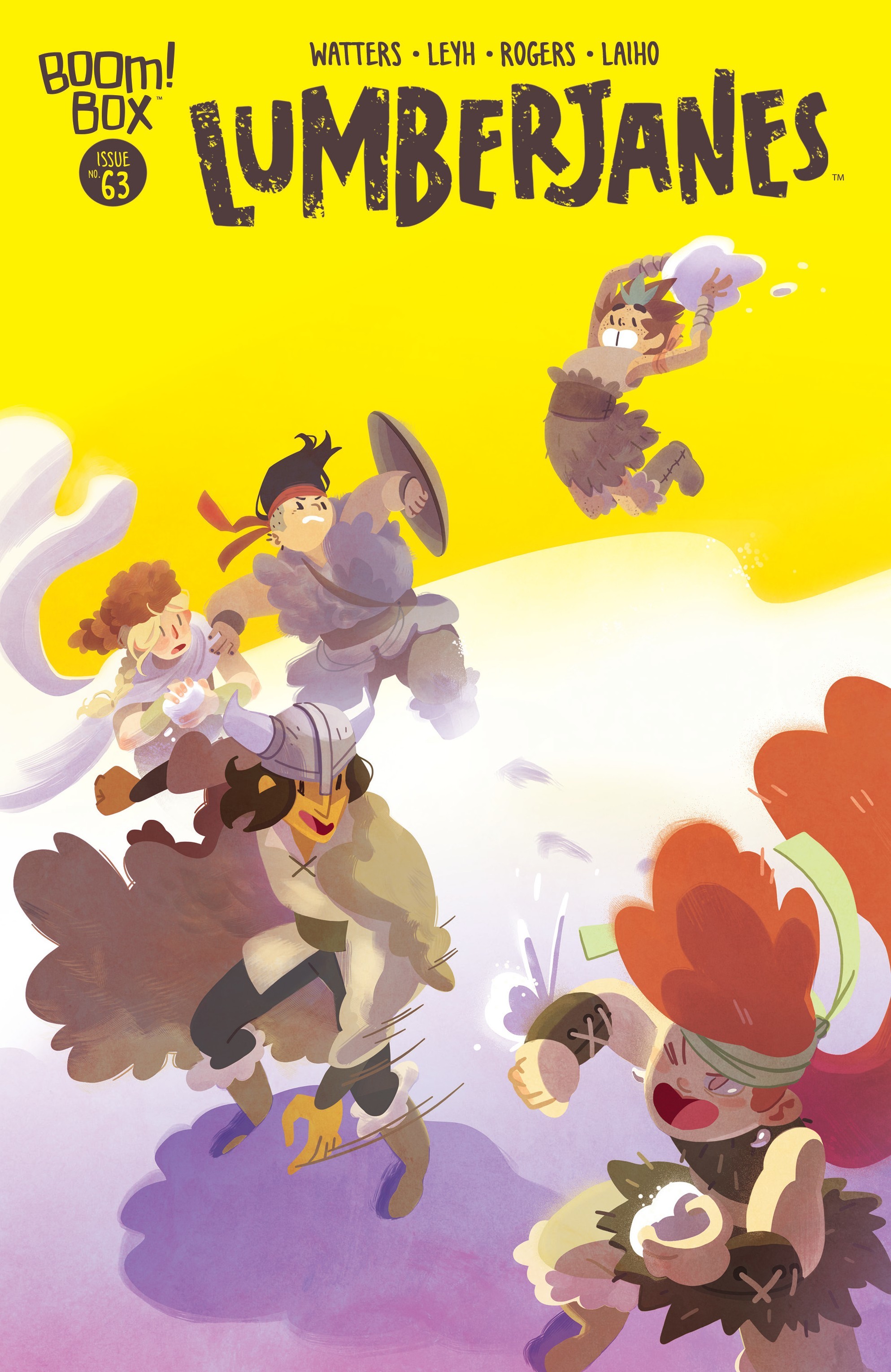Lumberjanes #63 cover