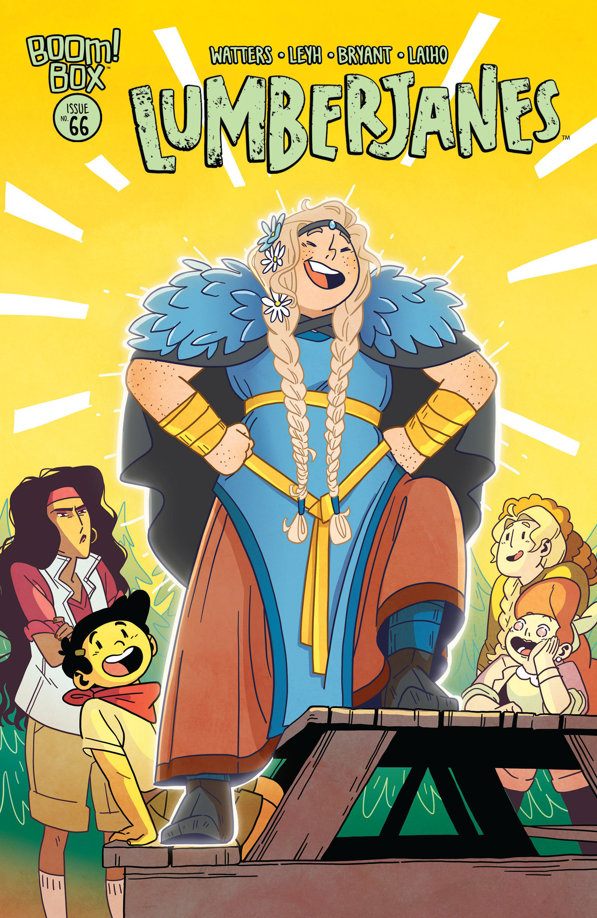 Lumberjanes #66 cover