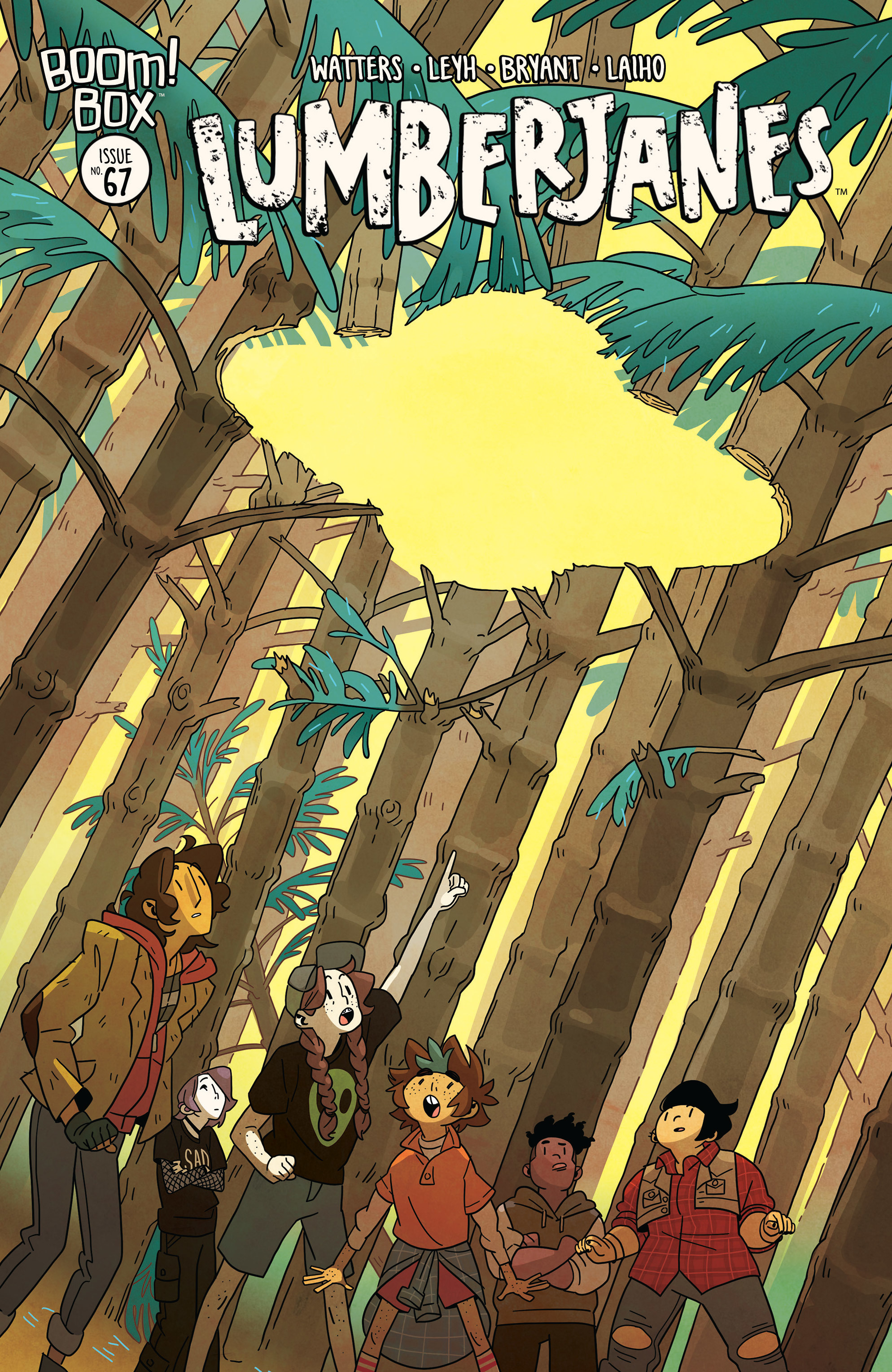 Lumberjanes #67 cover
