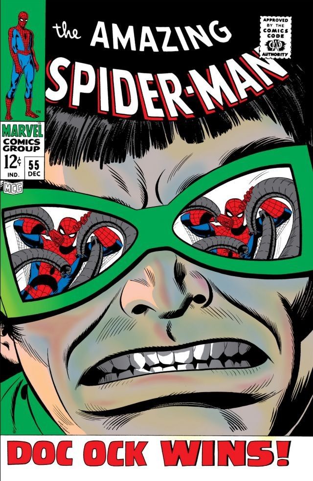 The Amazing Spider-Man #55 cover