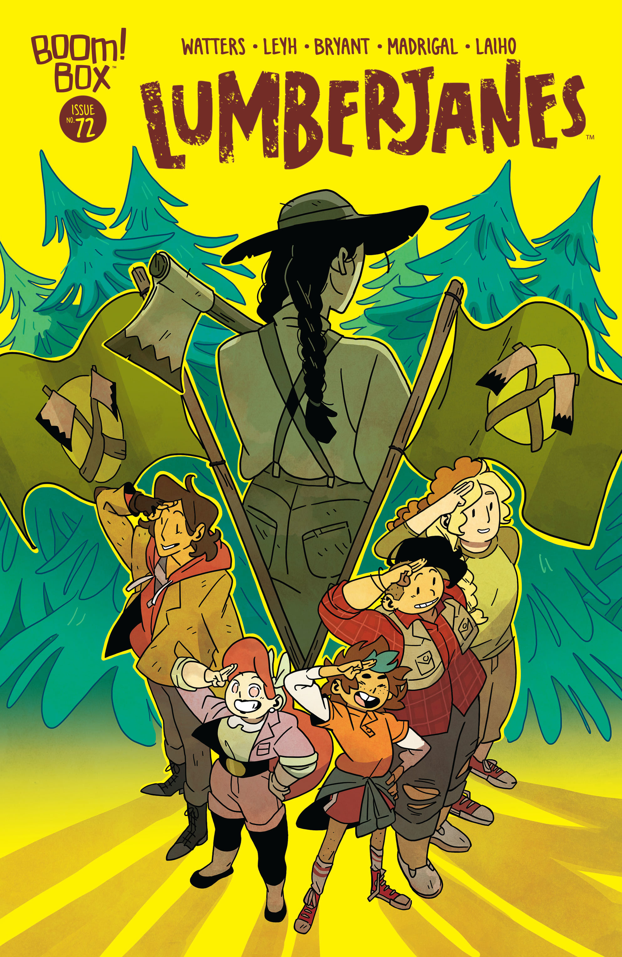 Lumberjanes #72 cover