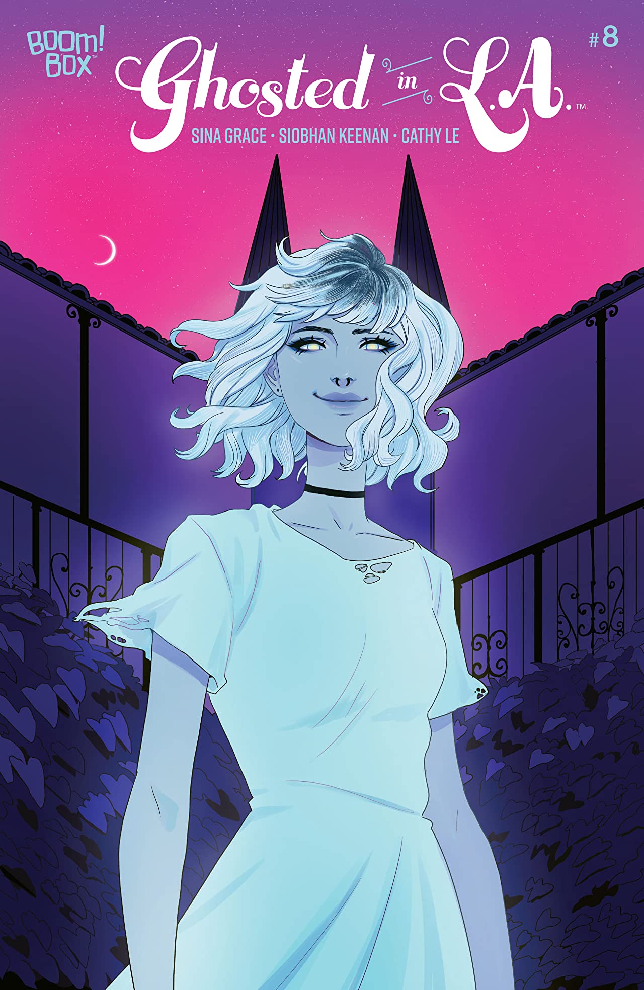 Ghosted in L.A. #8 cover