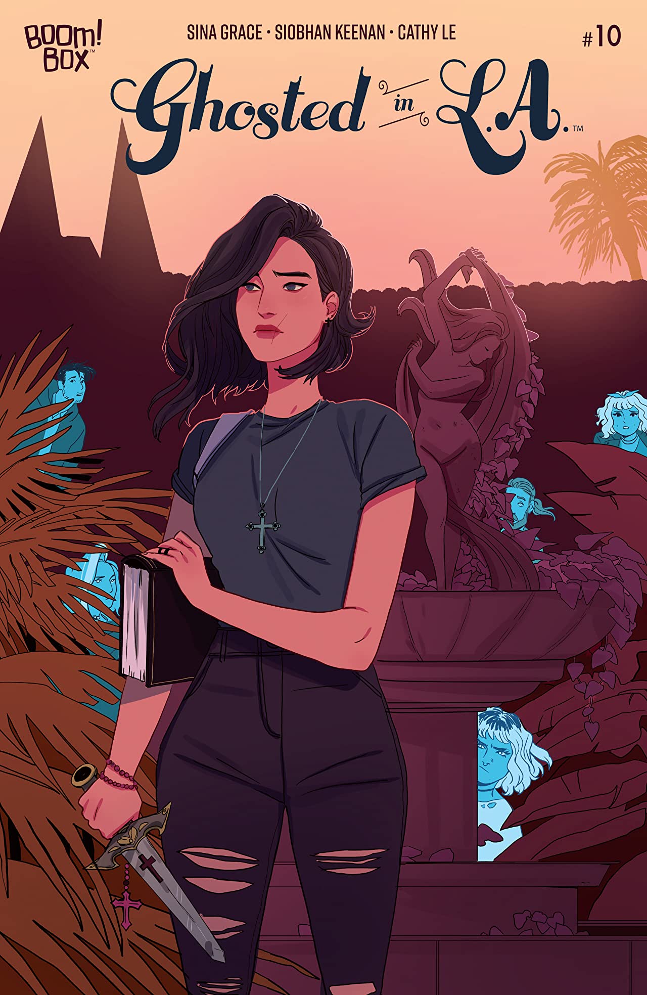 Ghosted in L.A. #10 cover