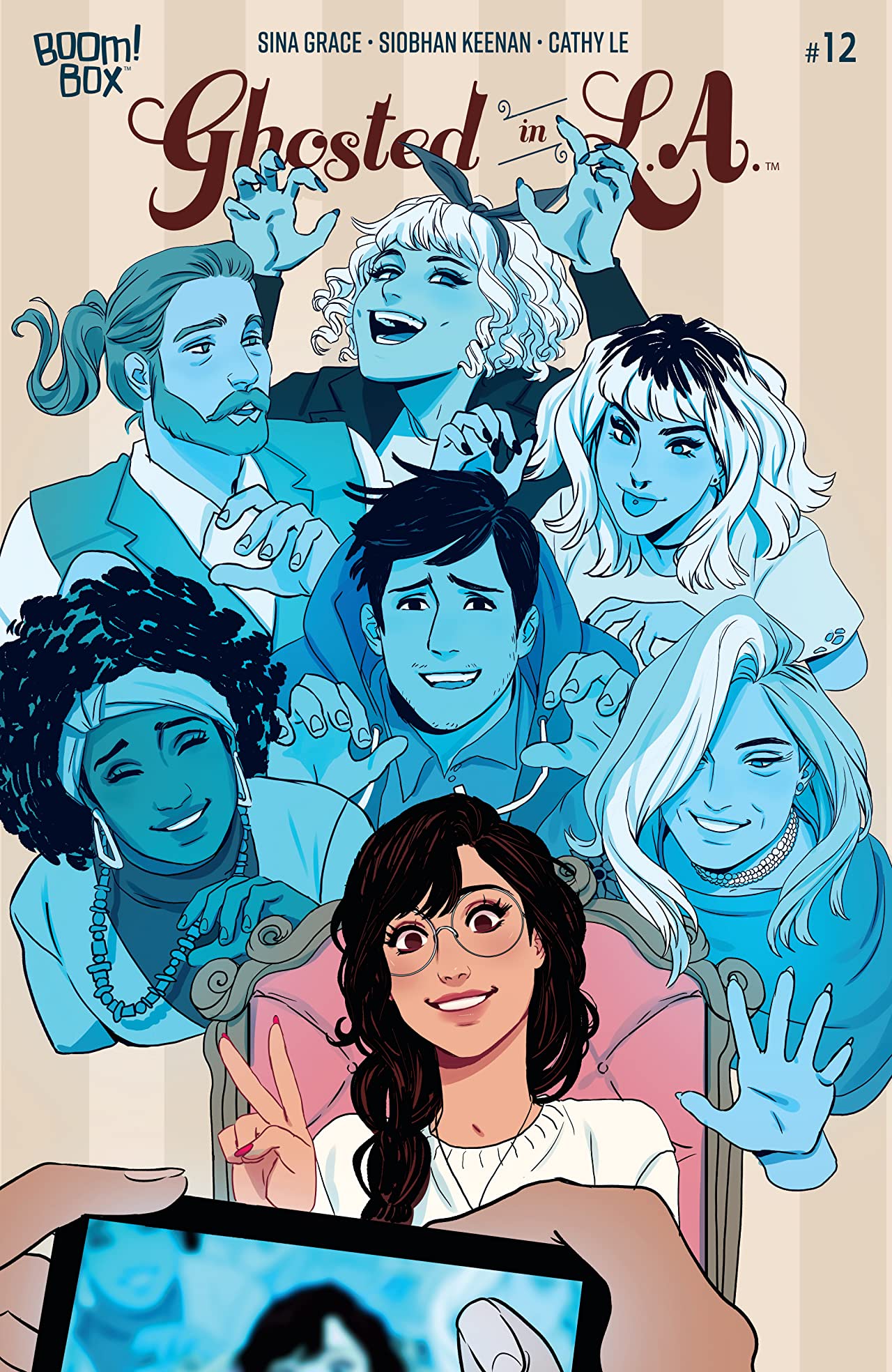 Ghosted in L.A. #12 cover