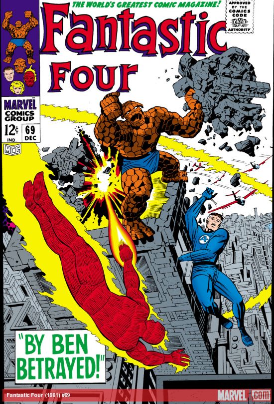Fantastic Four #69 cover