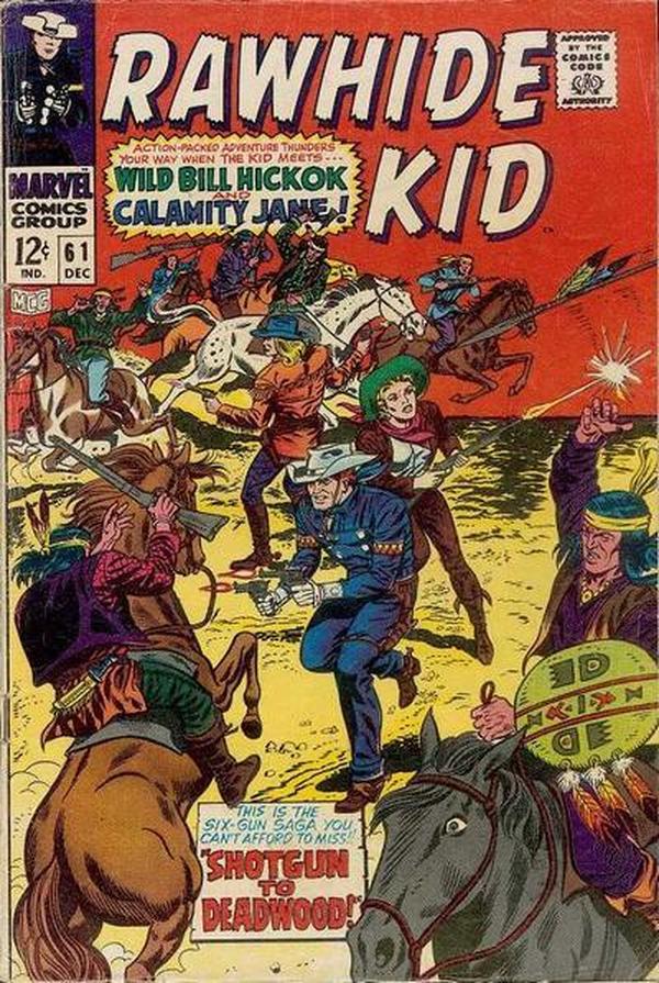 The Rawhide Kid #61 cover