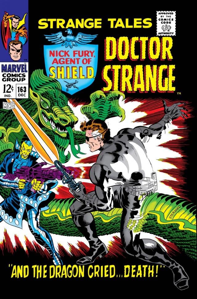 Strange Tales #163 cover