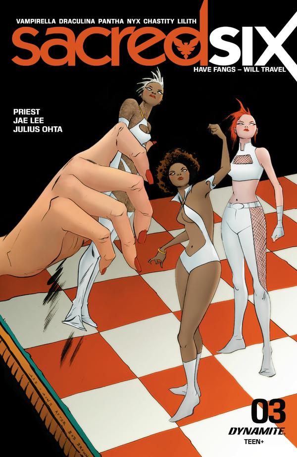 Sacred Six #3 cover