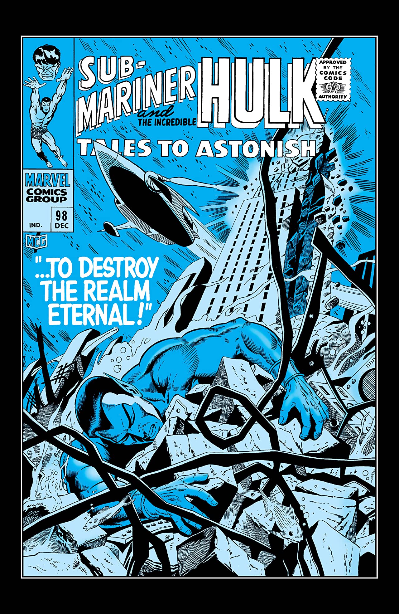 Tales to Astonish #98 cover