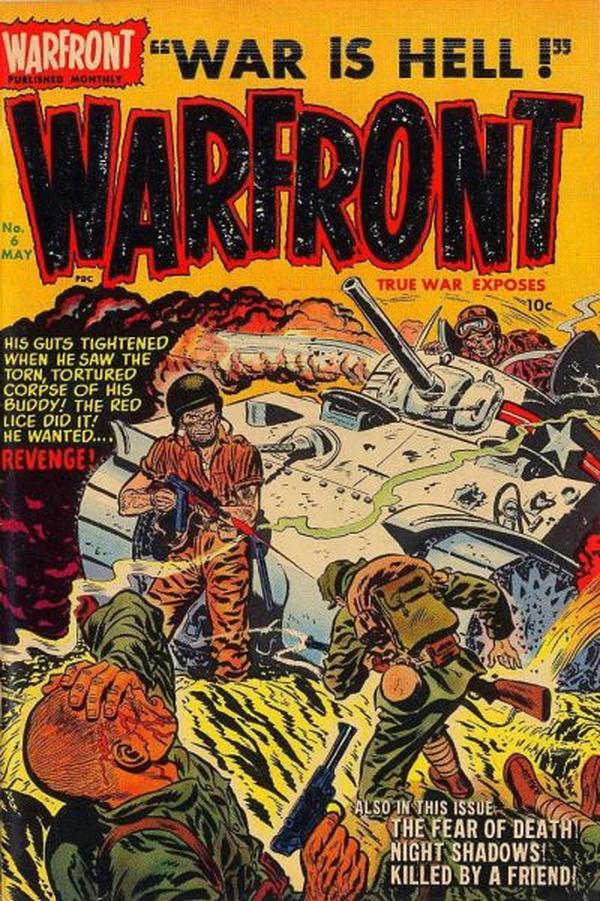Warfront #6 cover