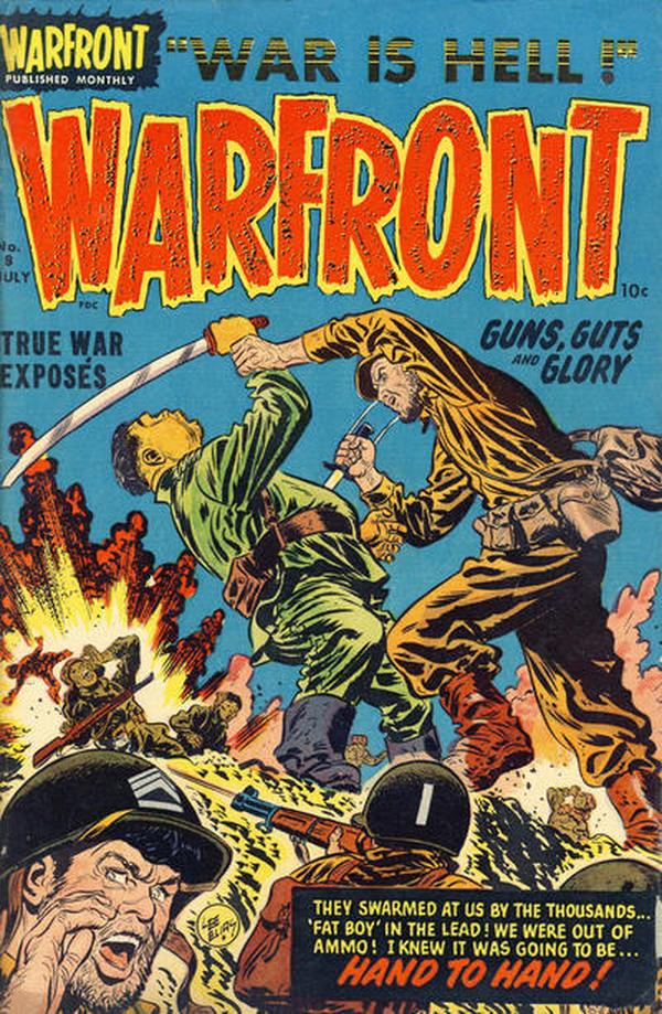Warfront #8 cover