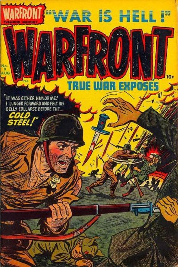 Warfront #9 cover