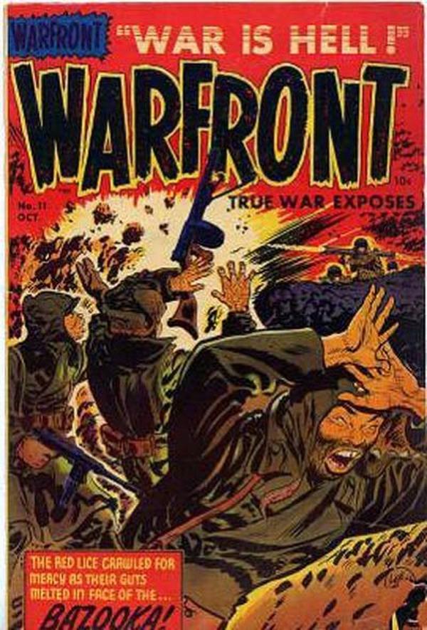 Warfront #11 cover