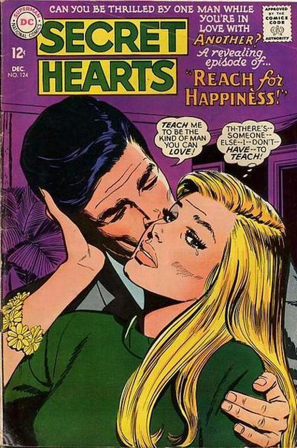 Secret Hearts #124 cover