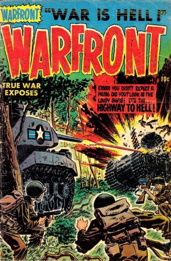 Warfront #12 cover